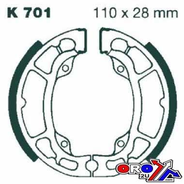 BRAKE SHOES KAWASAKI K701 - Image 2