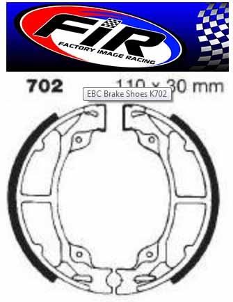 BRAKE SHOES K702 - Image 4