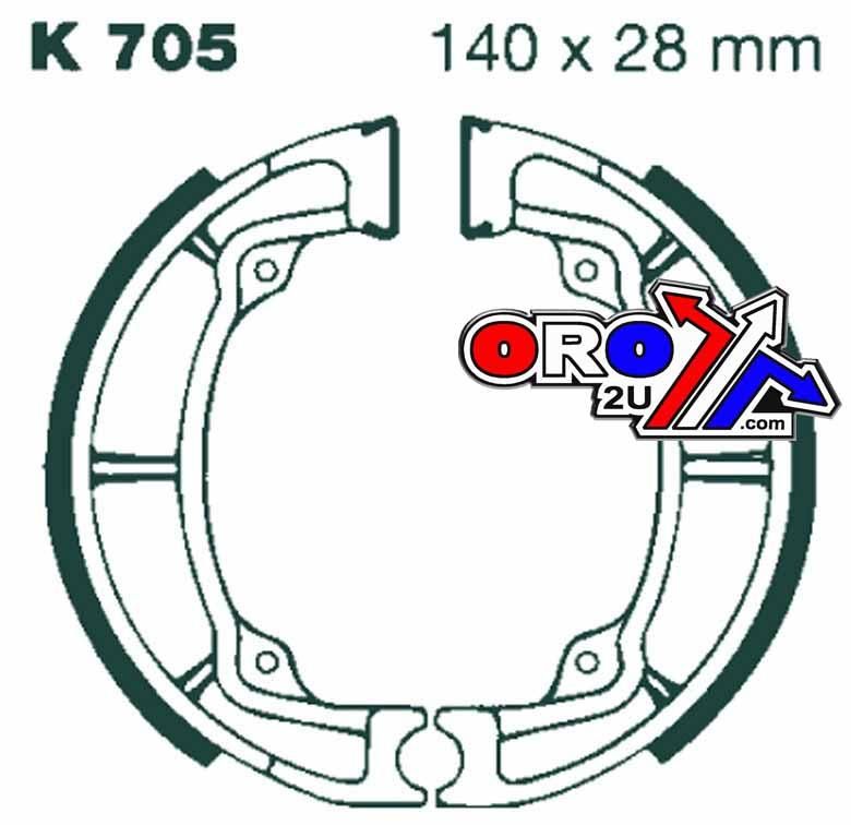 BRAKE SHOES K705 EBC - Image 2
