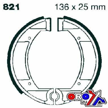 BRAKE SHOES FRONT MAICO
