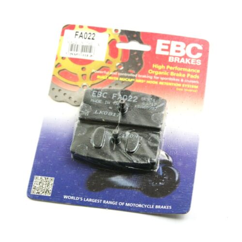 BRAKE PADS DISC SEMI-METAL, EBC FA022 / FA22BMW