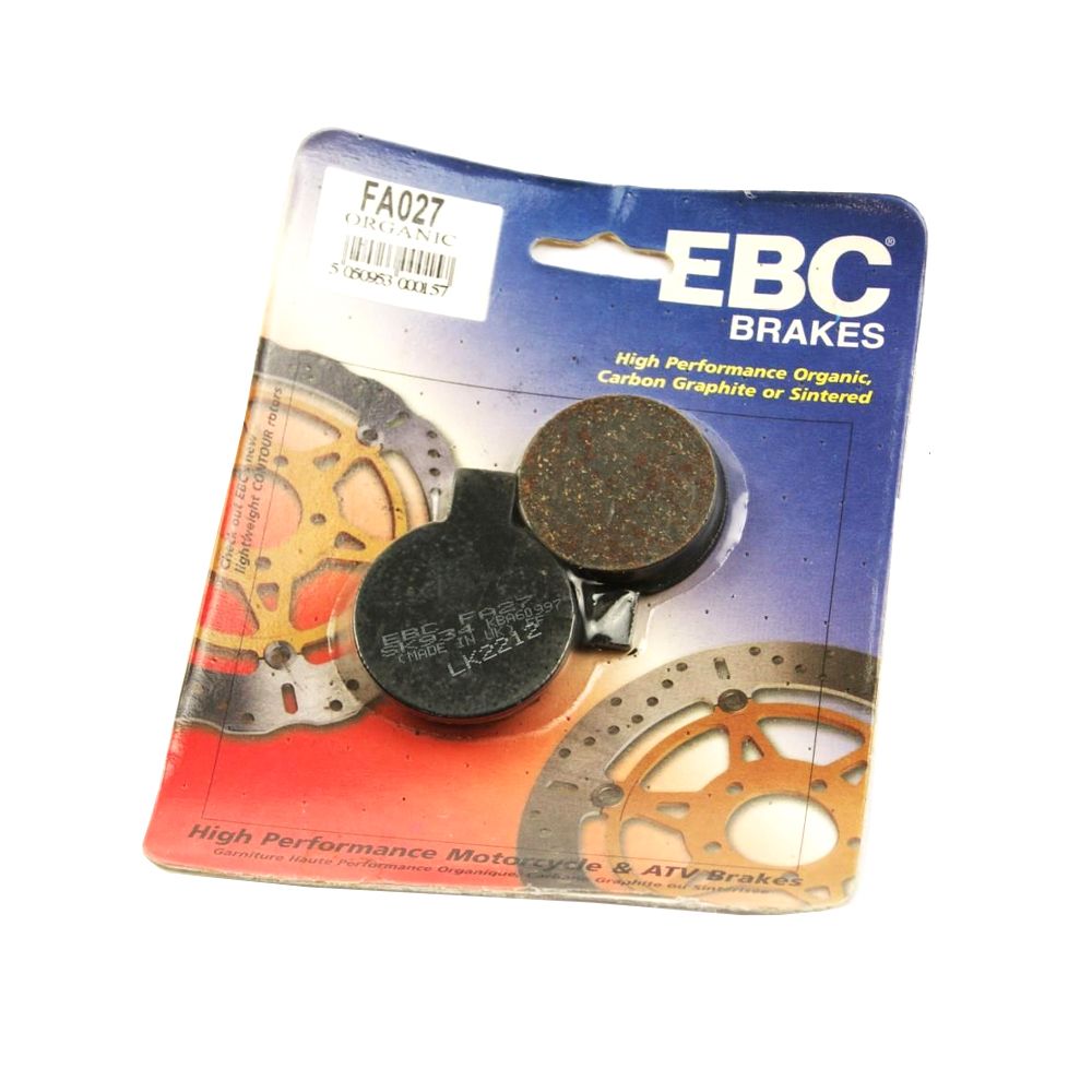 BRAKE PADS DISC SEMI-METAL, EBC FA027 / FA27 NORTON - Image 2