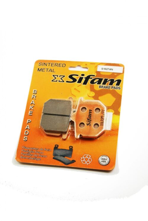 BRAKE PADS SINTERED METAL 10mm S1027AN