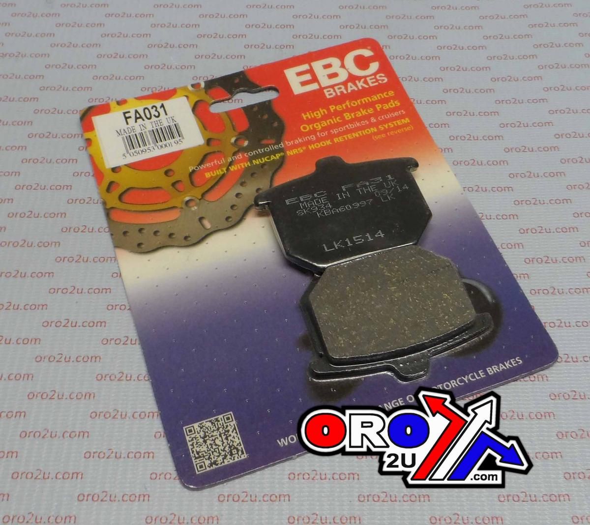 BRAKE PADS SEMI-METAL 9mm - Image 2