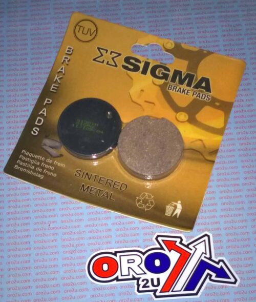BRAKE PADS SINTERED METAL, SIFAM S1301N, GOLD