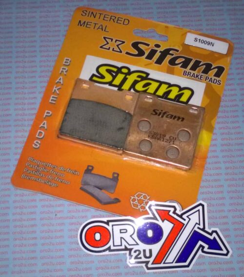 BRAKE PADS SINTERED METAL, SIFAM S1009N