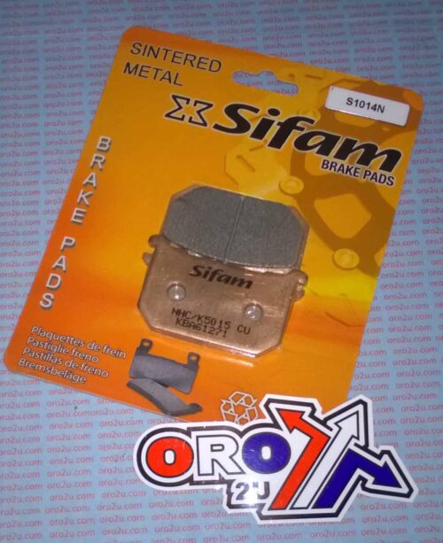 BRAKE PADS SINTERED METAL, SIFAM S1014N (EBC FA068HH )
