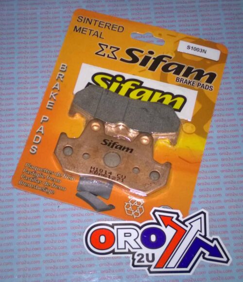 BRAKE PADS SINTERED METAL, SIFAM S1003N (EBC FA69HH )
