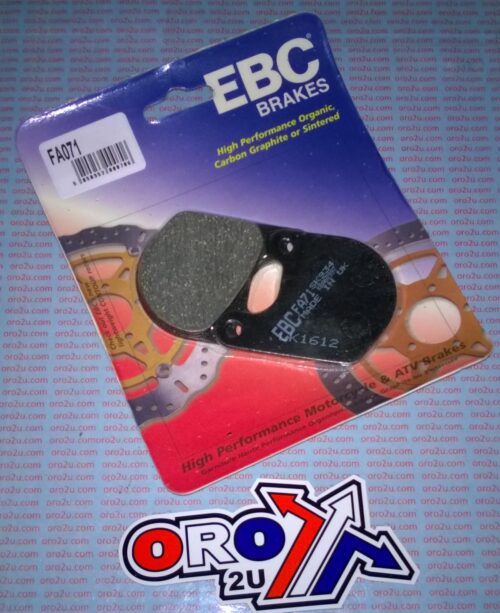 BRAKE PADS STD SEMI-METAL, EBC FA071, HARLY-DAVIDSON
