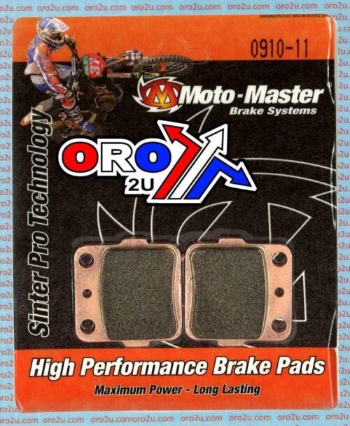BRAKE PADS STD MOTO-MASTER, SEMI-METALLIC STD 091011