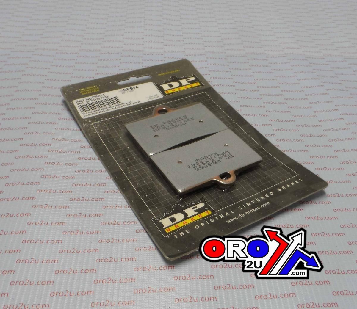 BRAKE PADS DP BRAKES HARD, DP614 Premium Sintered, 39-095