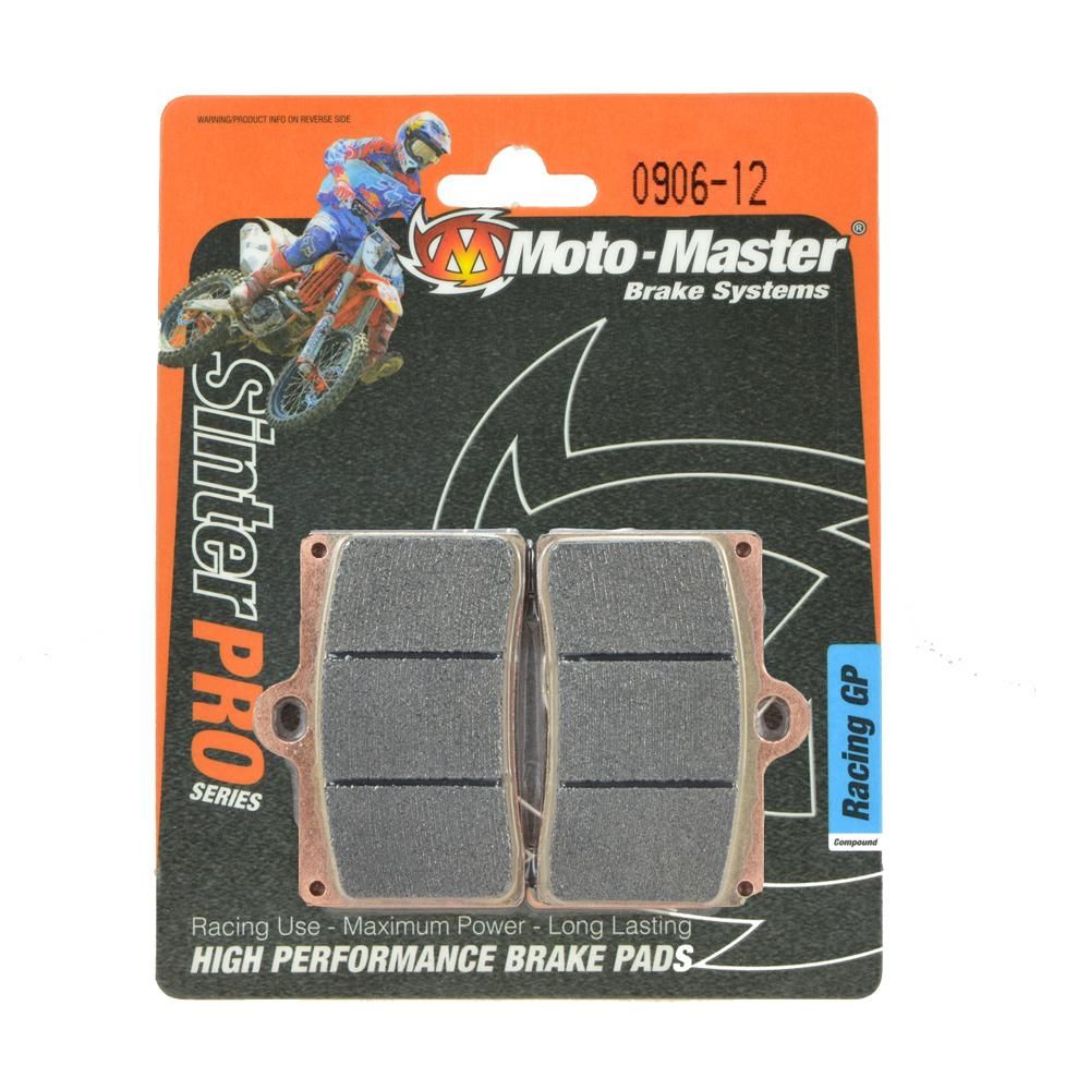 BRAKE PADS SINTERED RACING, MOTO-MASTER 090612, 39-095 - Image 2