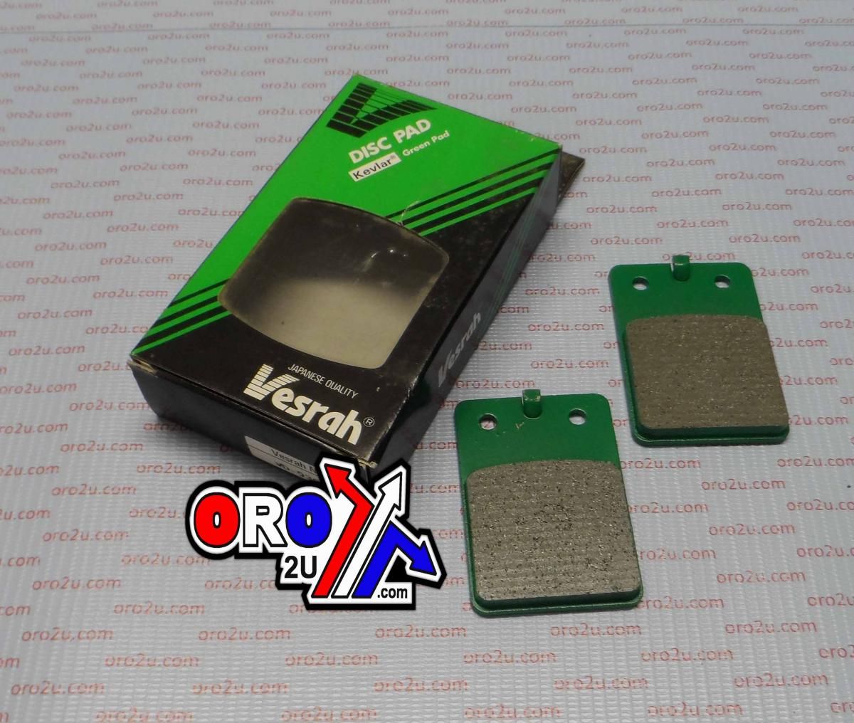 BRAKE PADS VESRAH VD930, (EBC FA98 FA098)