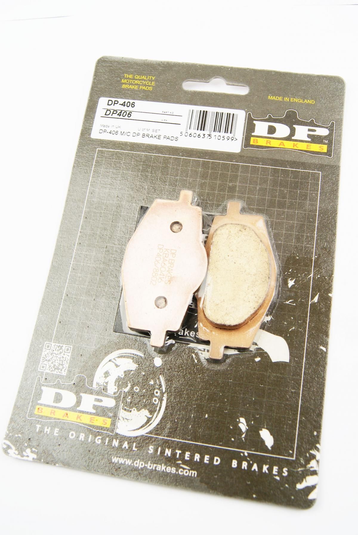 BRAKE PADS DP BRAKES HARD, DP406 BRAKES Premium Sintered