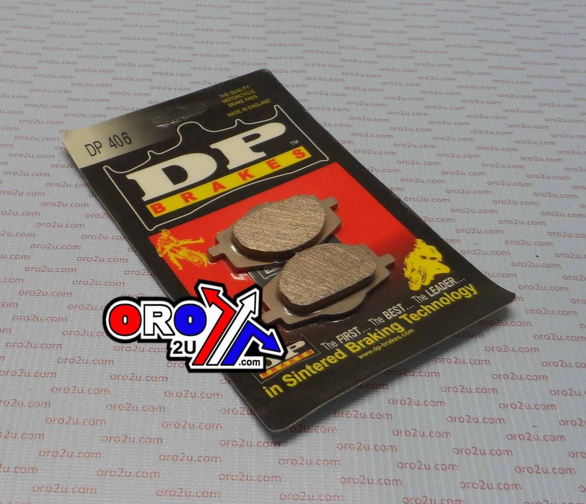 BRAKE PADS DP BRAKES HARD, DP406 BRAKES Premium Sintered - Image 4