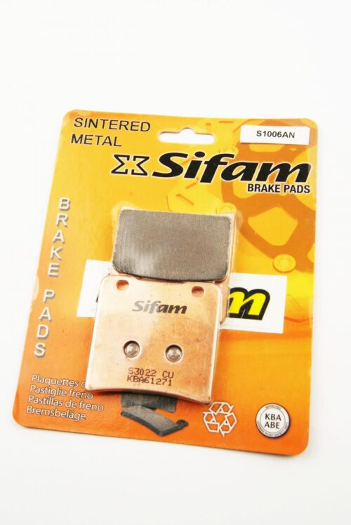 BRAKE PADS DISC SINTERED METAL, SIFAM S1006AN