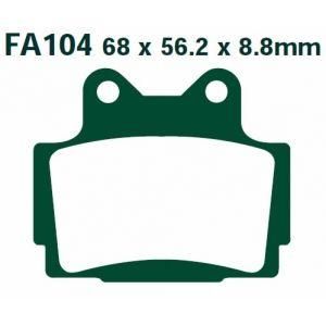 BRAKE PADS DISC EBC Organic, EBC FA104 - Image 2