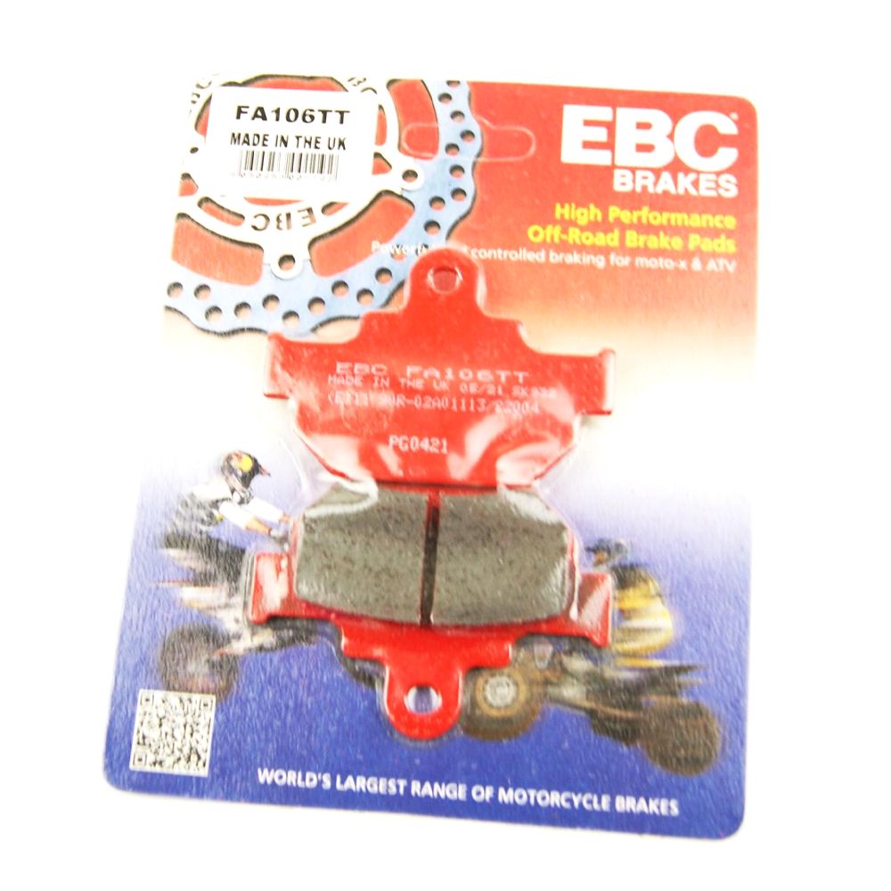 BRAKE PADS STD EBC FA106TT - Image 4