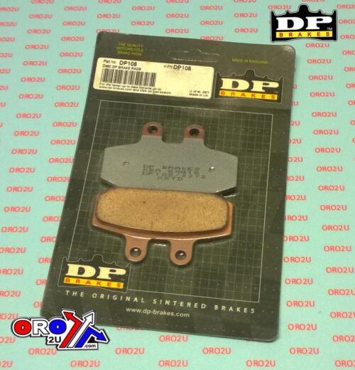 BRAKE PADS SINTERED DP BRAKES, DP108 Premium, FA113, FA256
