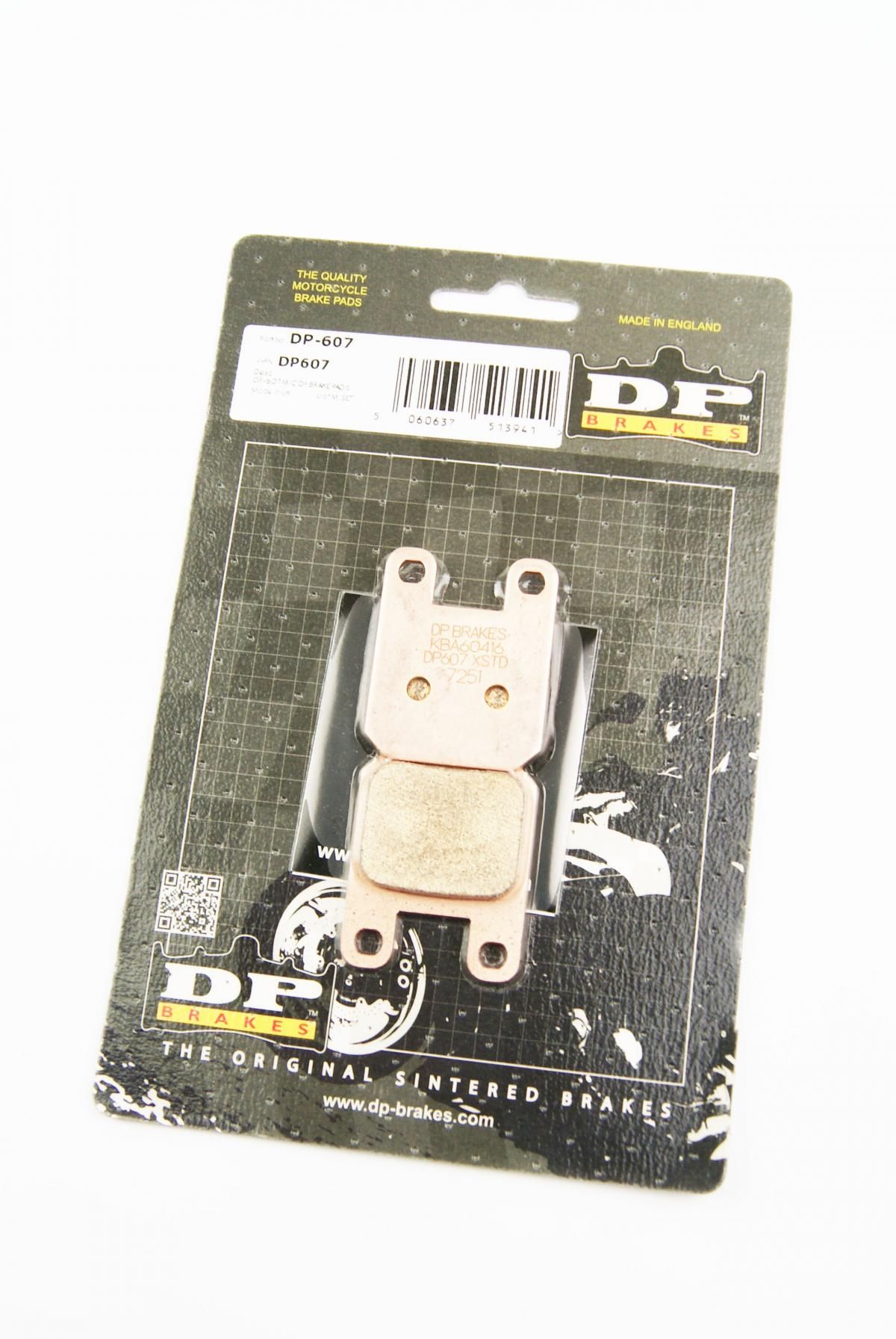 BRAKE PADS SINTERED DP BRAKES, DP607 Premium 41-607.H.DP - Image 2