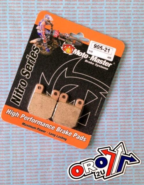 BRAKE PADS SINTERED NITRO, MOTO-MASTER 090521, 39-115