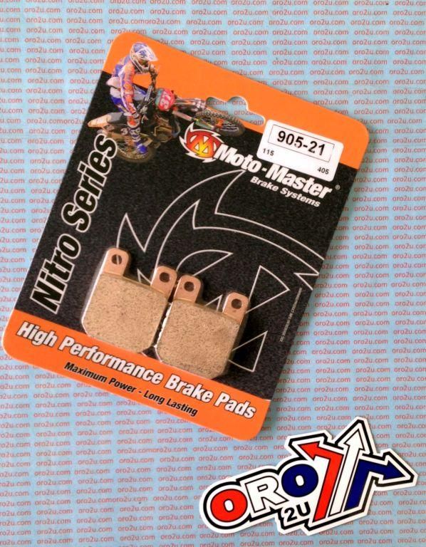 BRAKE PADS SINTERED NITRO, MOTO-MASTER 090521, 39-115