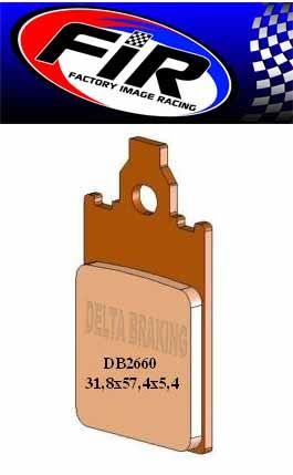 BRAKE PADS SEMI-METALLIC SM DB2660 SM, BP065SM0E