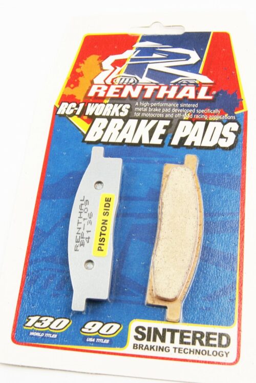 BRAKE PADS SINTERED RC-1, RENTHAL BP-109, 41-408.H.REN, 39-119 BP109 WORKS
