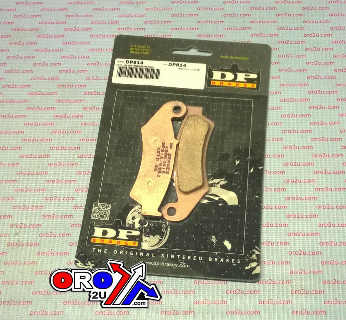 BRAKE PADS SINTERED DP BRAKES, DP814 Premium 41-814.H.DP, 39-125 - Image 3