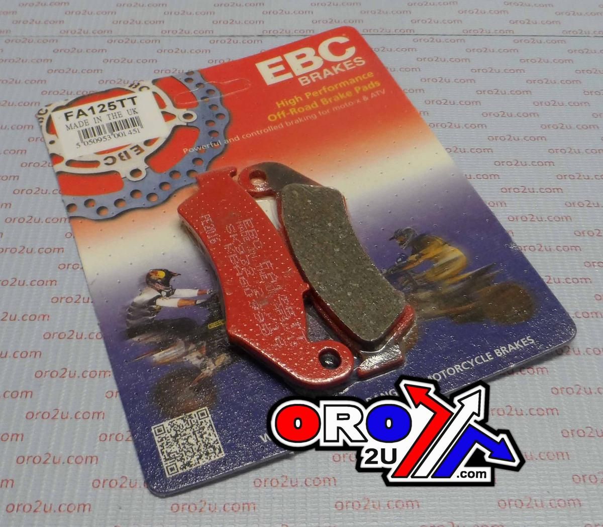 BRAKE PADS EBC FA125 Organic