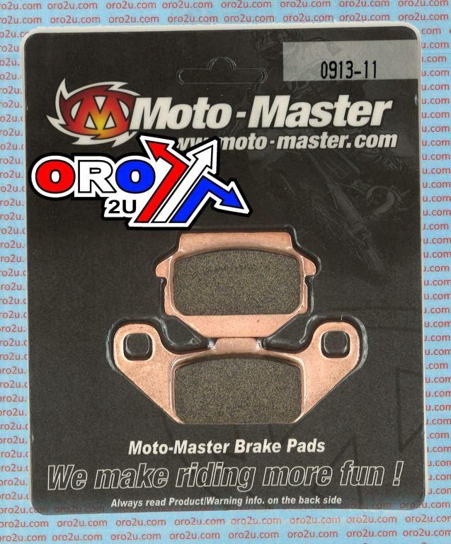 BRAKE PADS STD MOTO-MASTER, SEMI-METALLIC STD 091311 - Image 3