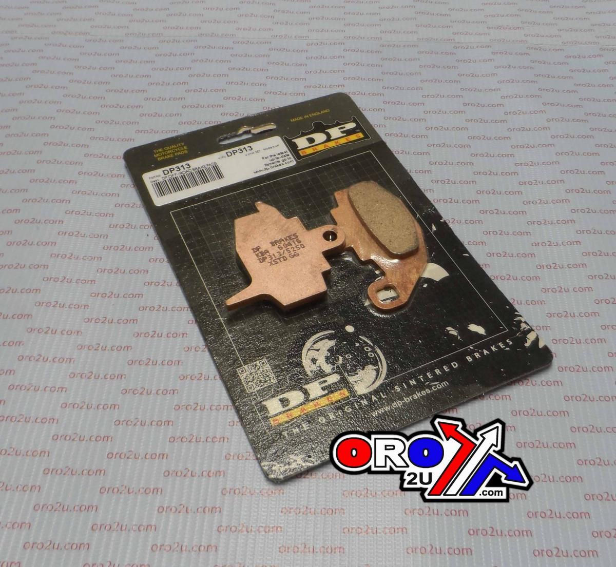 BRAKE PADS SINTERED DP BRAKES, DP313 FULL METAL 41-313.H.DP, 39-130 - Image 2