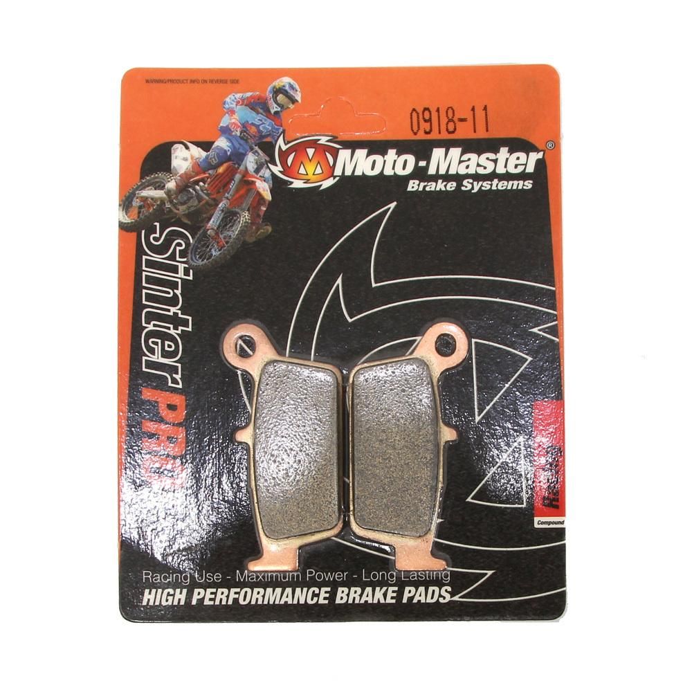 BRAKE PADS STD MOTO-MASTER, SEMI-METALLIC STD 091811 - Image 2