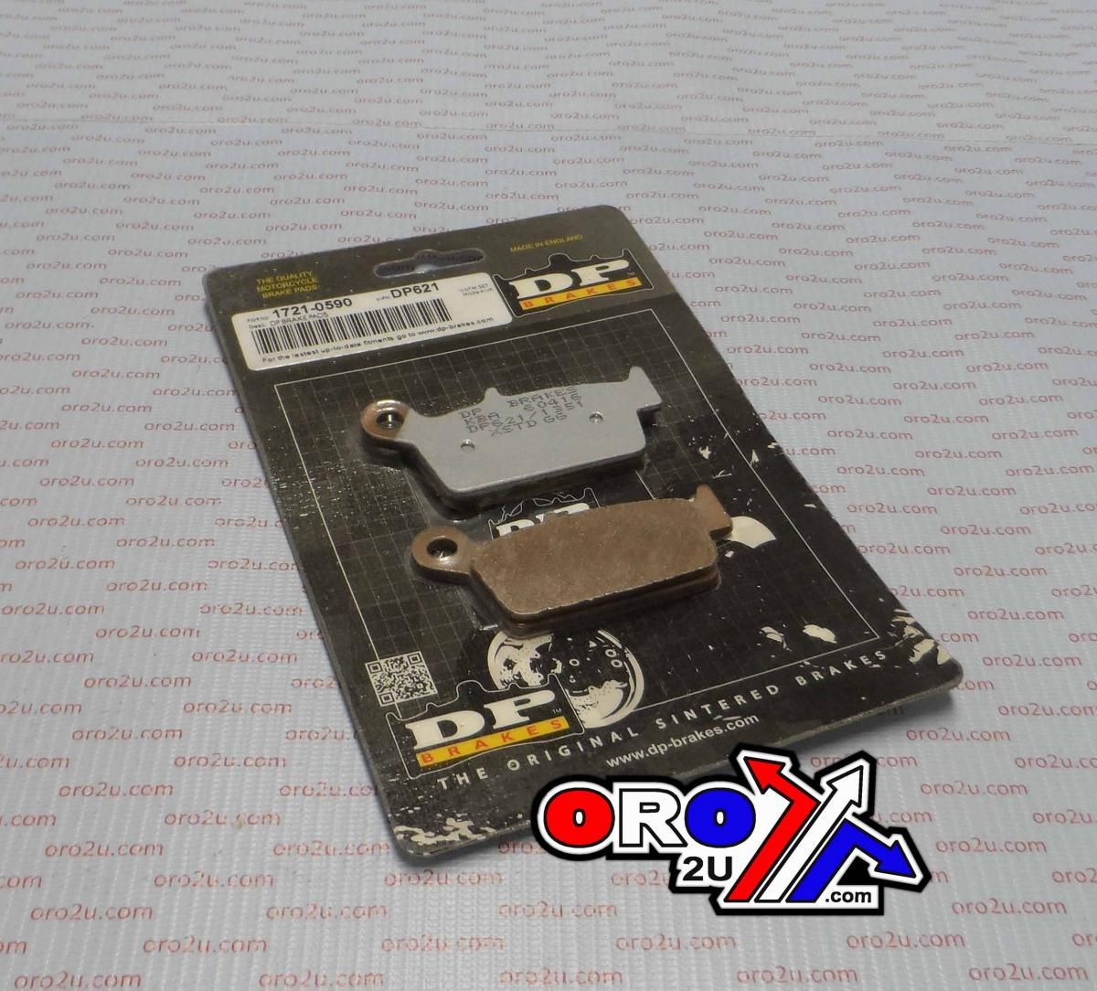 BRAKE PADS SINTERED DP BRAKES, Premium Sintered FA131/2 DP621, 39-131/2