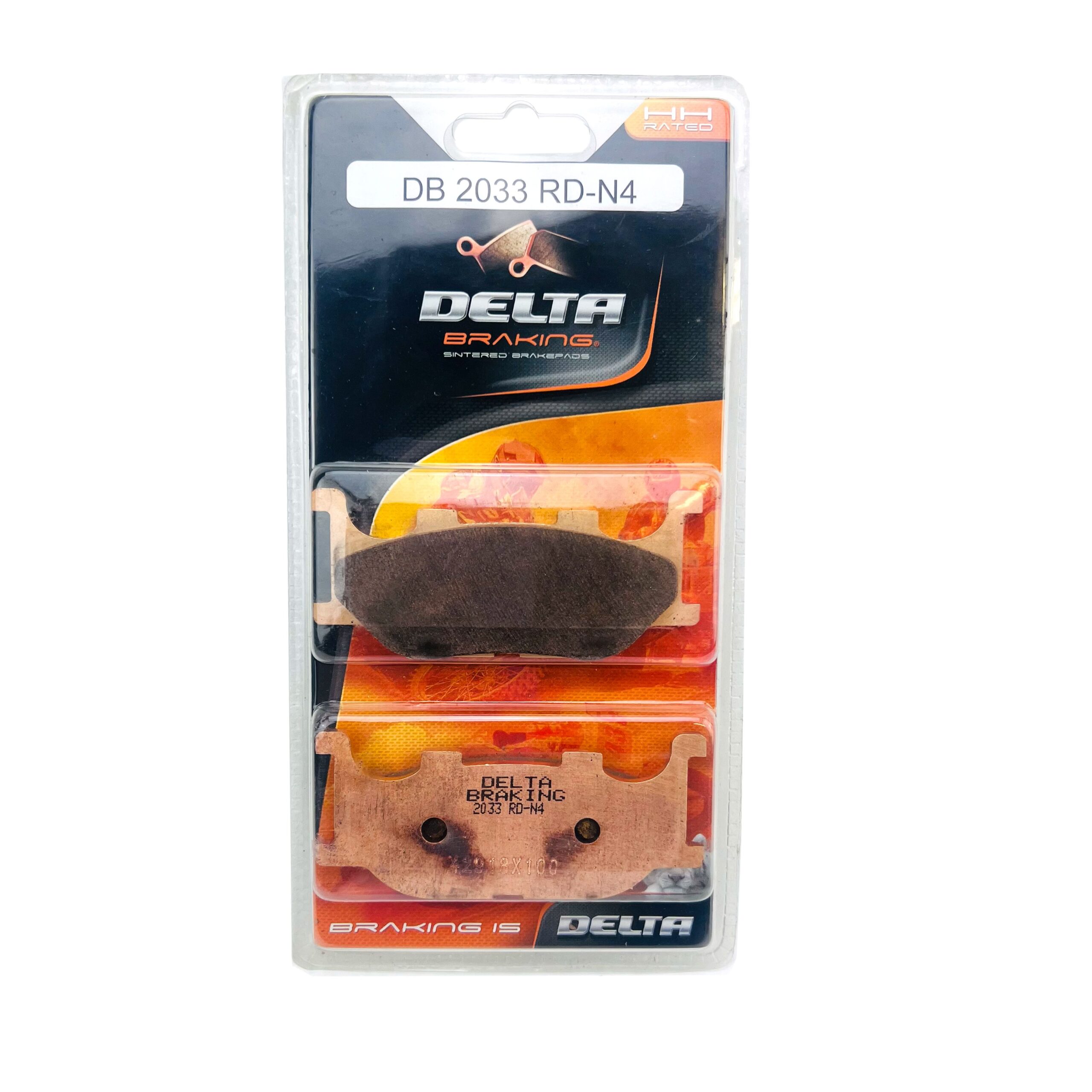 BRAKE PADS SINTERED METAL N4, DELTA BRAKING, DB2033 HIGH FRICTION FA425