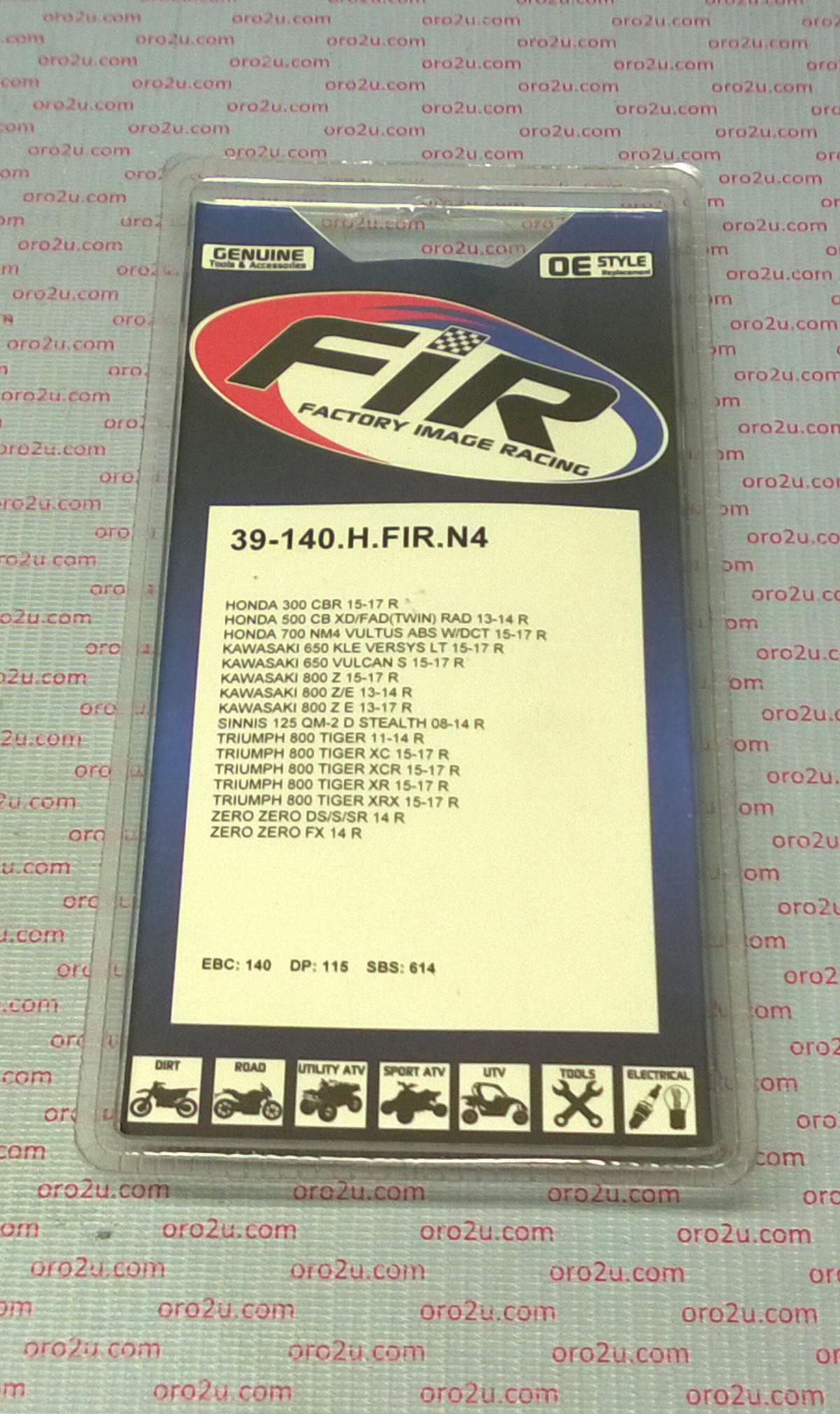 BRAKE PADS SINTERED METAL N4, DB2770.RD-ER - Image 2