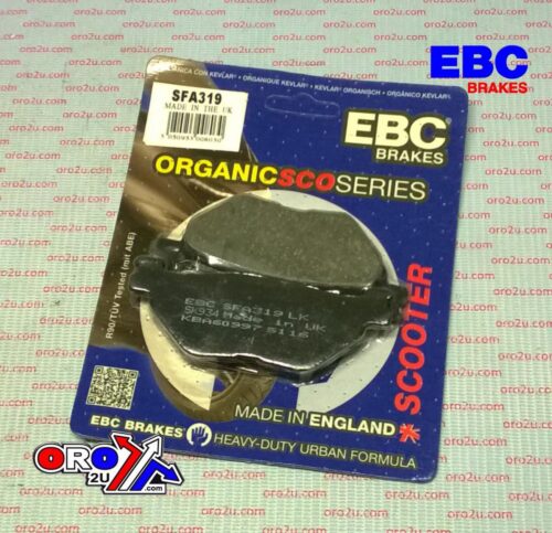 BRAKE PADS SFA319 EBC THICKNESS 12.00mm