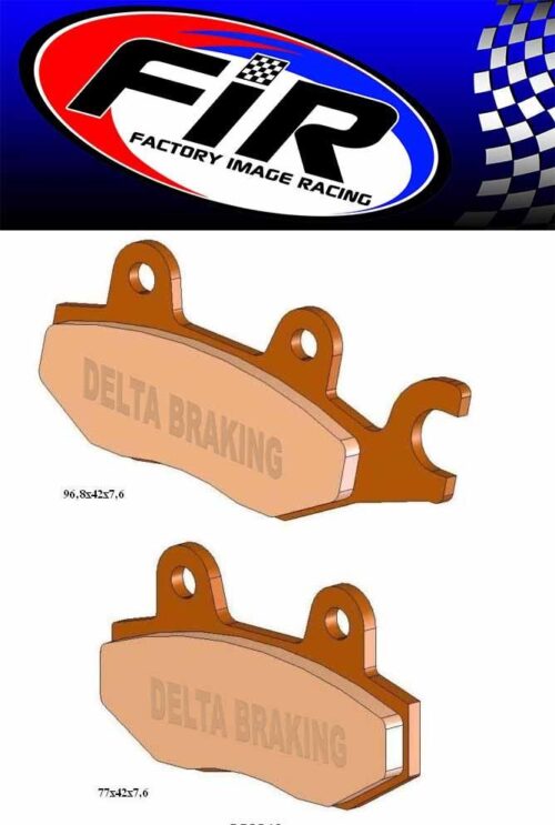 only do the 39-165 1mm thicker, BRAKE PADS SINTERED METAL HS, DB2340-N