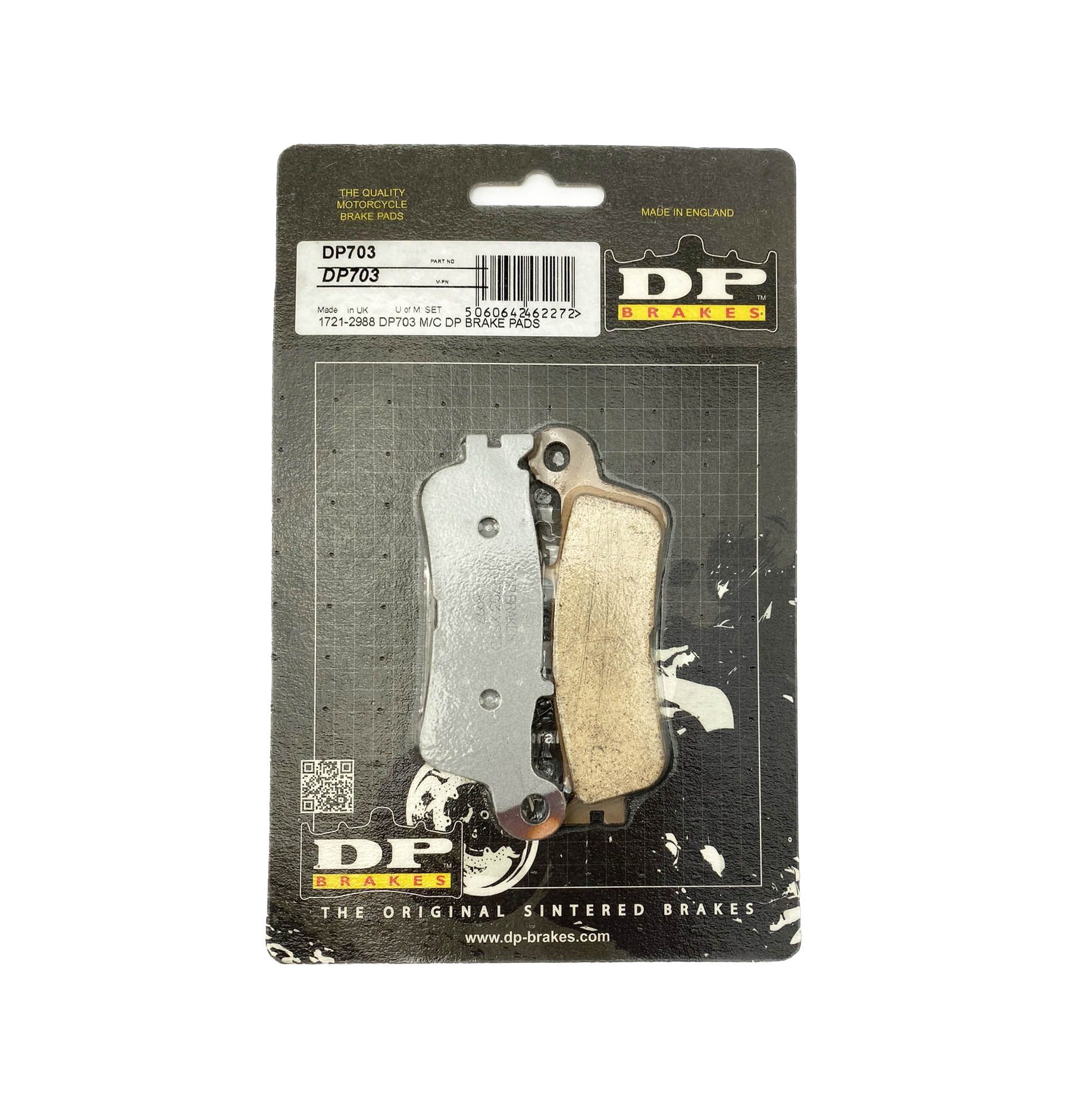 BRAKE PADS SINTERED DP BRAKES, DP703 Premium 41-500.H.DP, FA755
