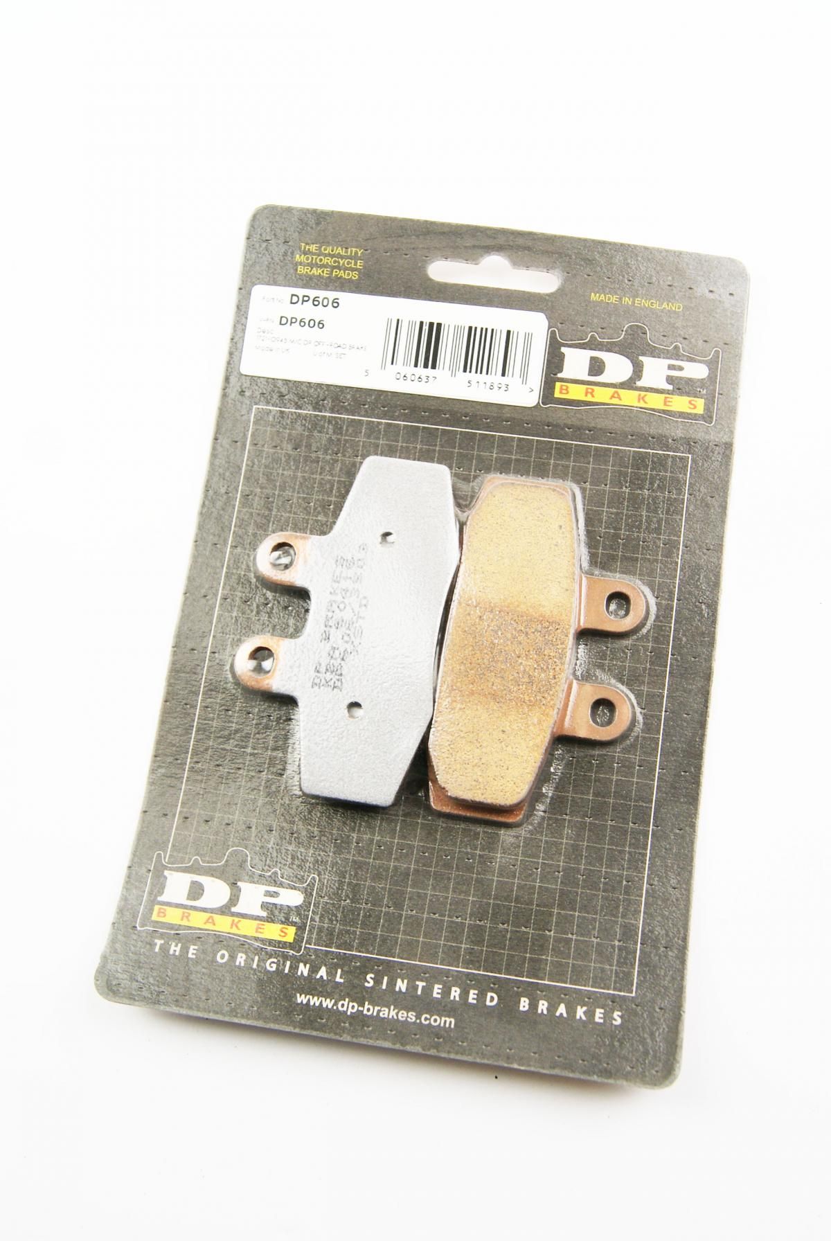 BRAKE PADS DP BRAKES HARD, DP606 Premium Sintered, 39-132