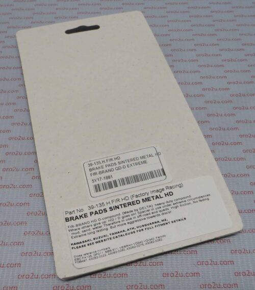 BRAKE PADS SINTERED METAL HD, QD-D EXTREME, DB2200 QD-D