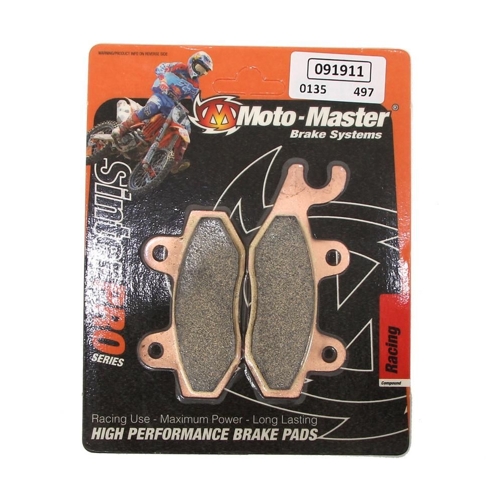 BRAKE PADS STD MOTO-MASTER, SEMI-METALLIC STD 091911 - Image 3
