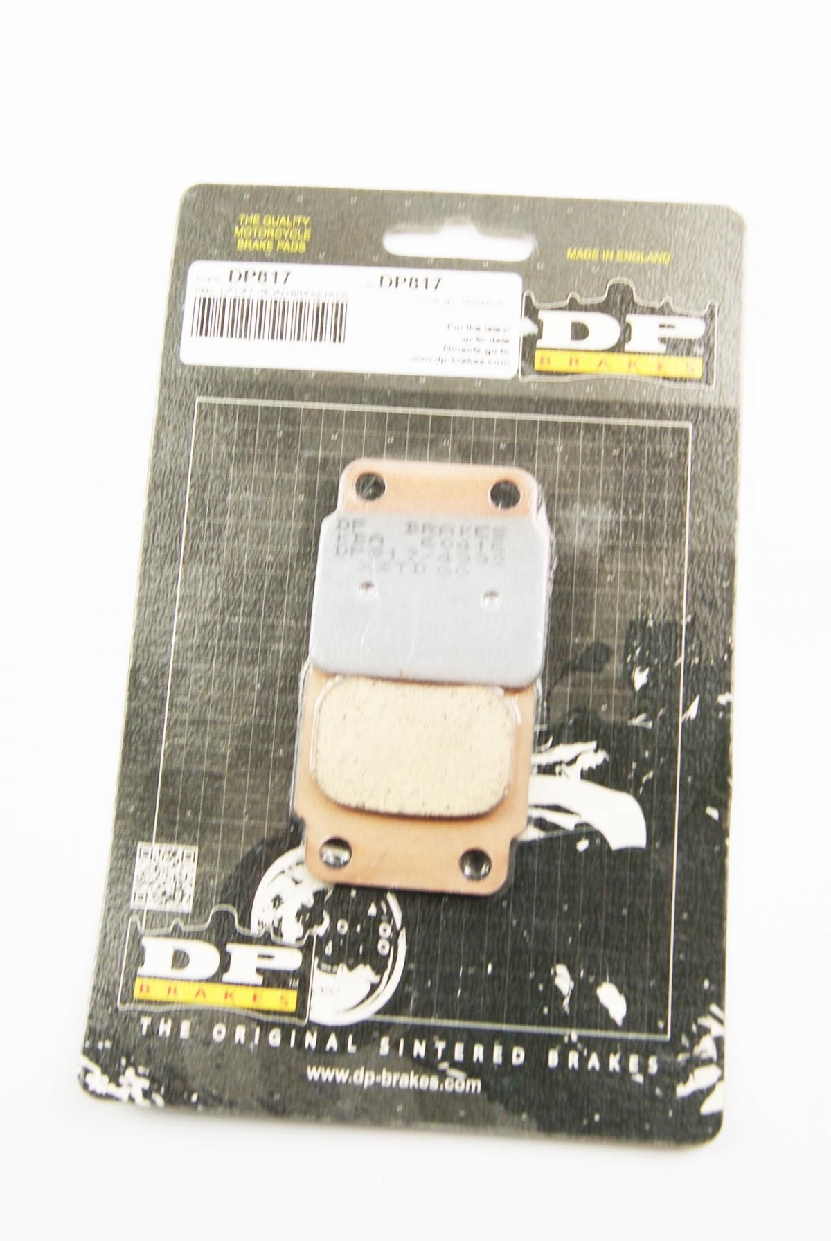 BRAKE PADS SINTERED DP BRAKES, DP817 Premium 41-817.H.DP, 39-137
