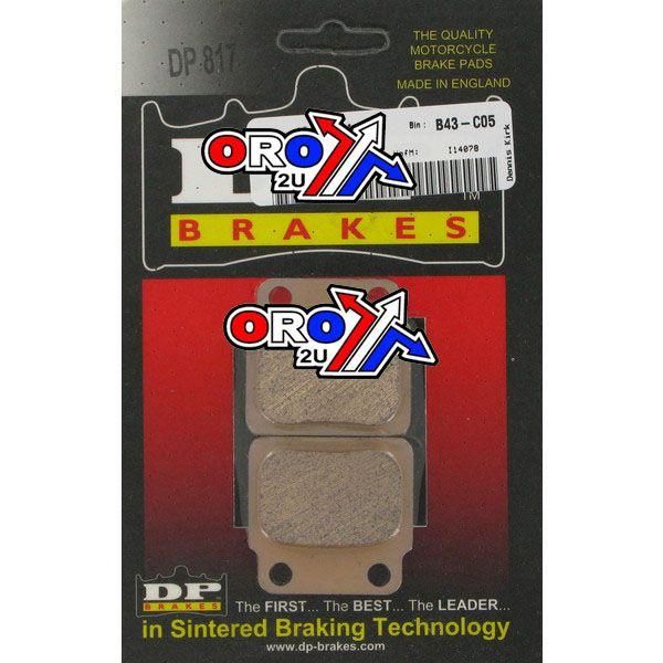 BRAKE PADS SINTERED DP BRAKES, DP817 Premium 41-817.H.DP, 39-137 - Image 3