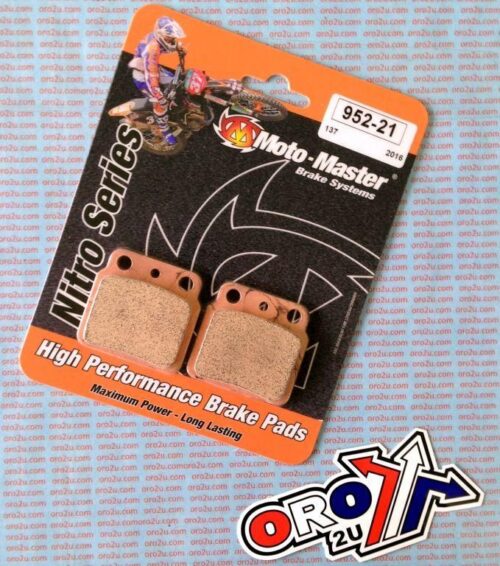 BRAKE PADS SINTERED NITRO, MOTO-MASTER 095221, 39-137