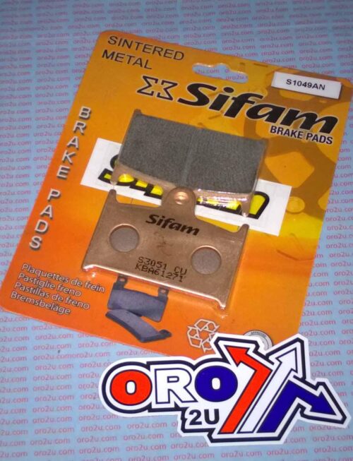 BRAKE PADS SINTERED METAL, SIFAM S1049AN, FA145 FA236