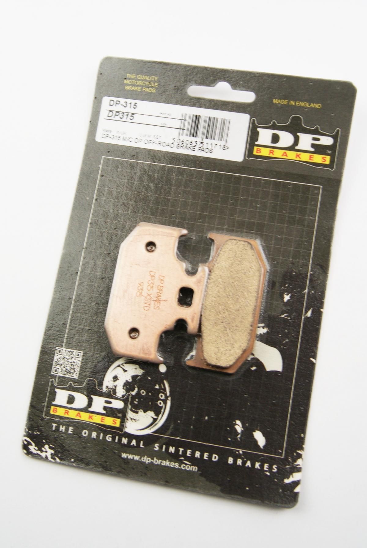 BRAKE PADS SINTERED DP BRAKES, DP315 Premium 41-315.H.DP - Image 3