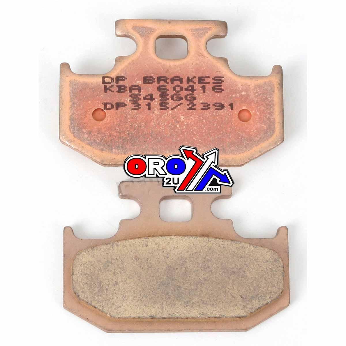 BRAKE PADS SINTERED DP BRAKES, DP315 Premium 41-315.H.DP - Image 5
