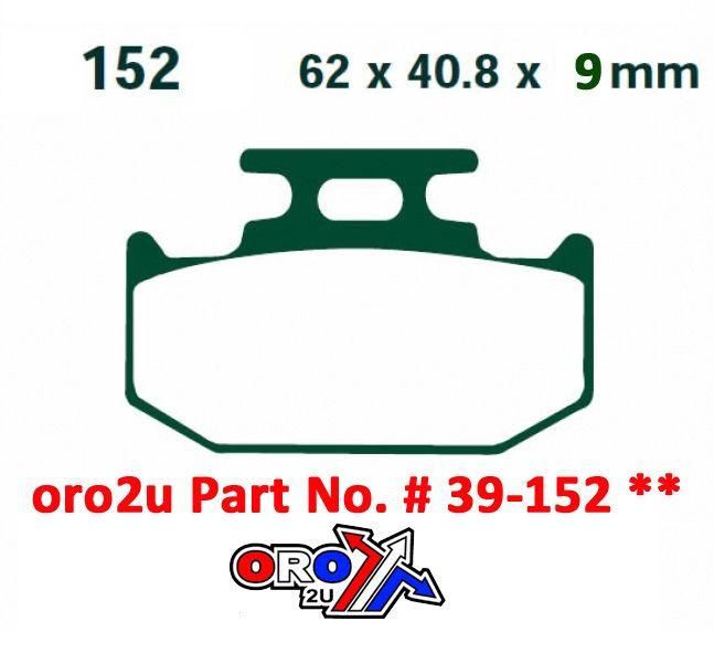 BRAKE PADS SINTERED NITRO, MOTO-MASTER 092221 - Image 2