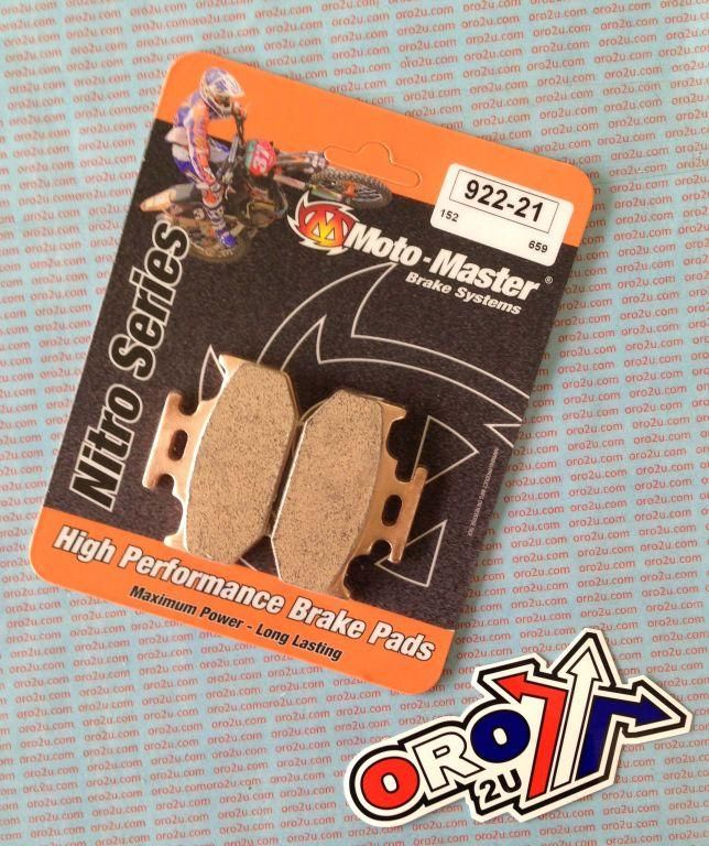 BRAKE PADS SINTERED NITRO, MOTO-MASTER 092221 - Image 3